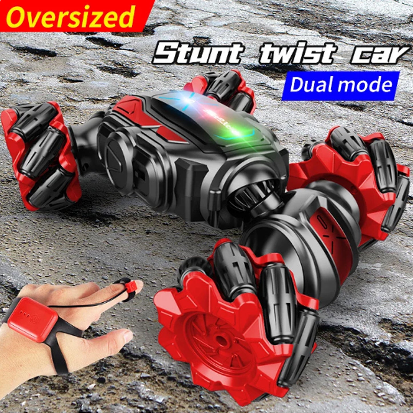 Auto de Control Remoto Sensor Mano – ¡Diversión y Acrobacias en Cada Jugada!
