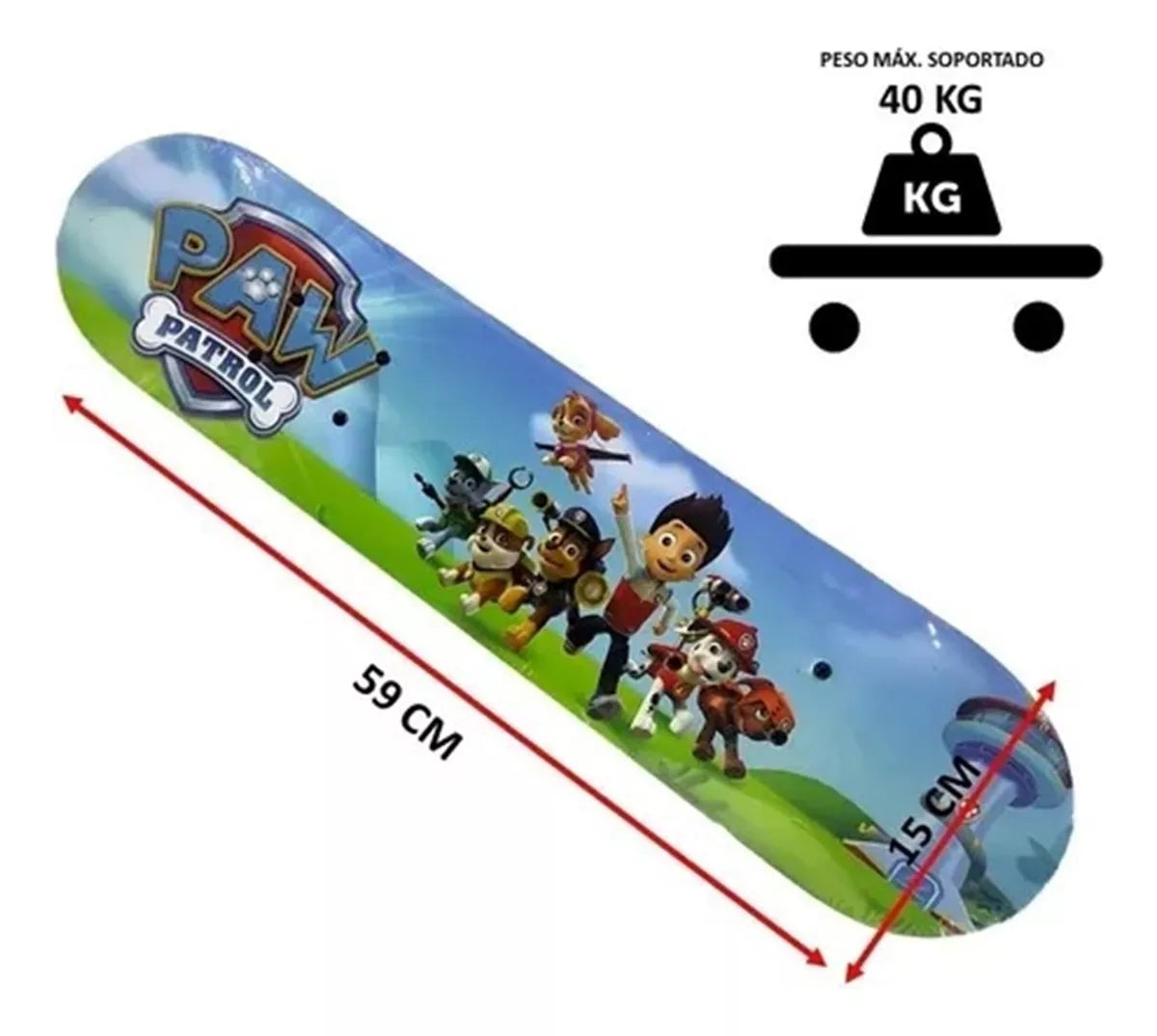 Patineta Infantil Mediana de Madera – Diversión y Aventura Asegurada