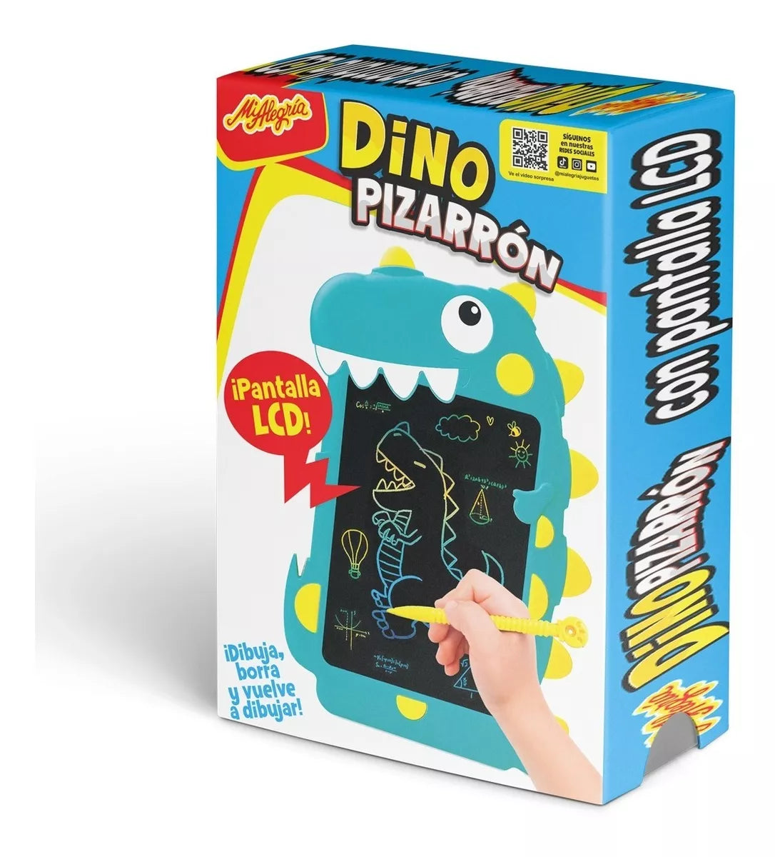 Tablero De Escritura LCD Dinosaurio – ¡Desata la Creatividad de Tu Hijo!