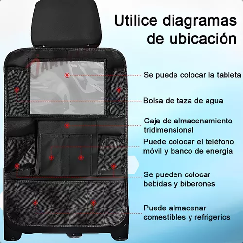 Organizador De Vehículo Carro Asiento