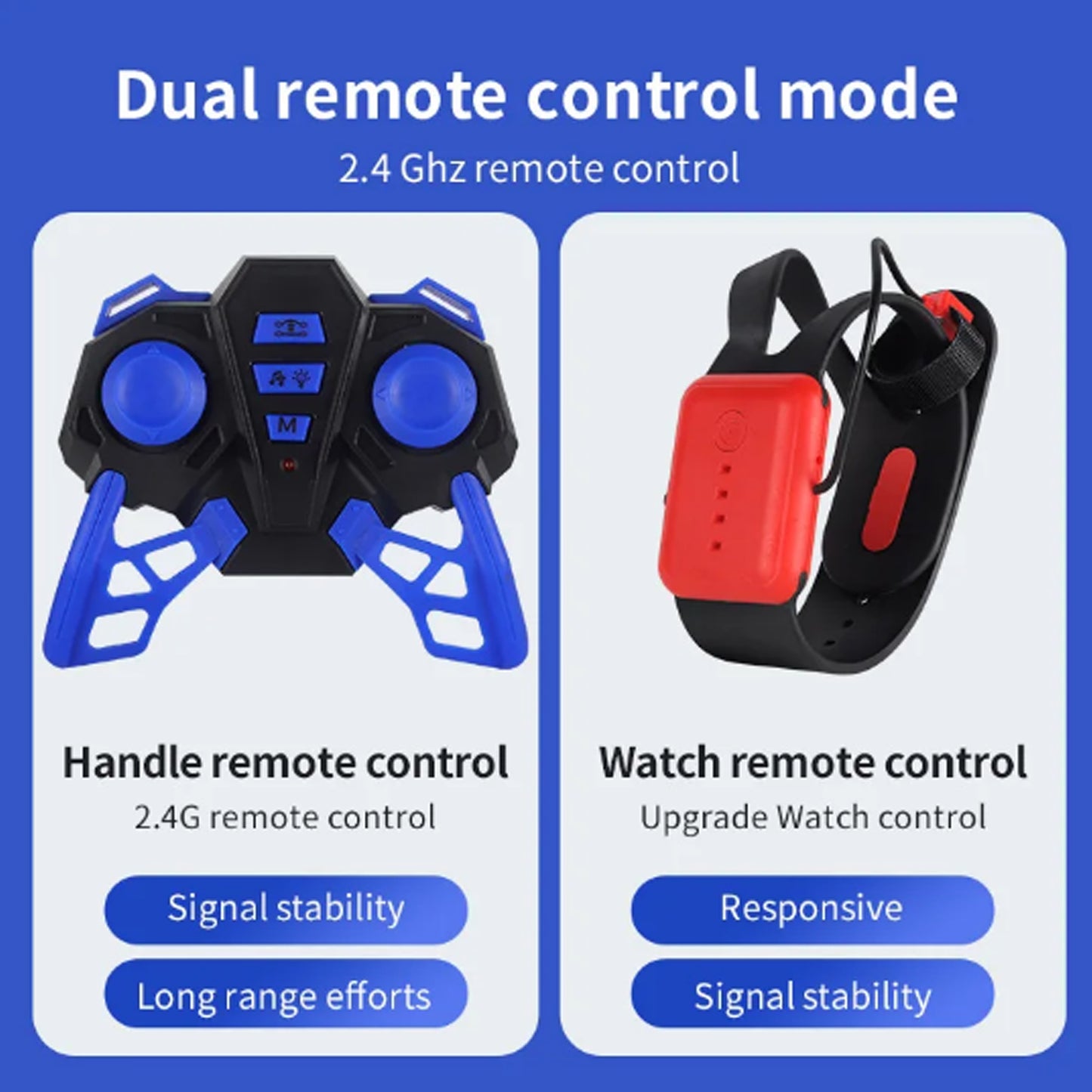 Auto de Control Remoto Sensor Mano – ¡Diversión y Acrobacias en Cada Jugada!