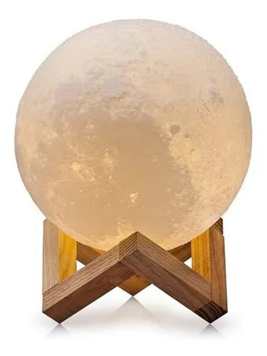 Lámpara Luna Recargable – Iluminación Mágica para Tu Hogar