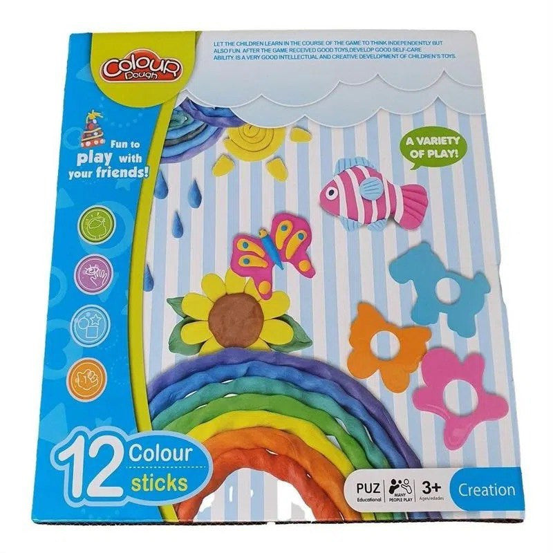 Set de 12 Plastilinas Colour Dough – ¡Desata tu Creatividad!