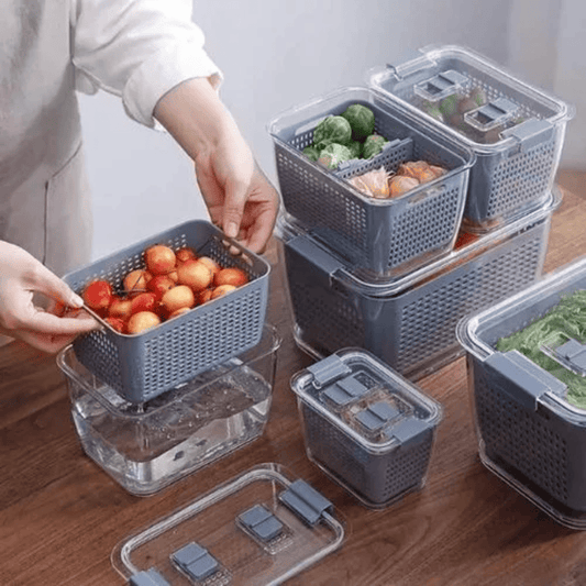 Canasta Ecológica Higiénica para Alimentos, Ideal para Llevar y Conservar