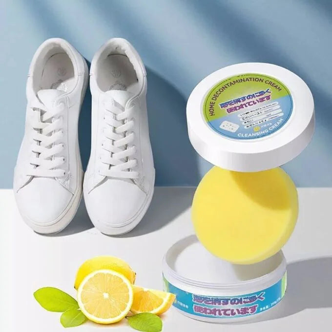 Crema Potente Blanqueadora para Zapatos Blancos - Alta Eficacia