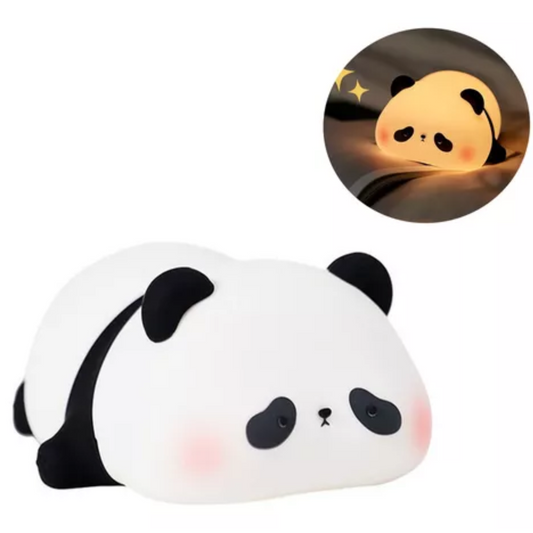 Lámpara Nocturna Panda de Silicona – Luz Suave y Relajante en 3 Tonos