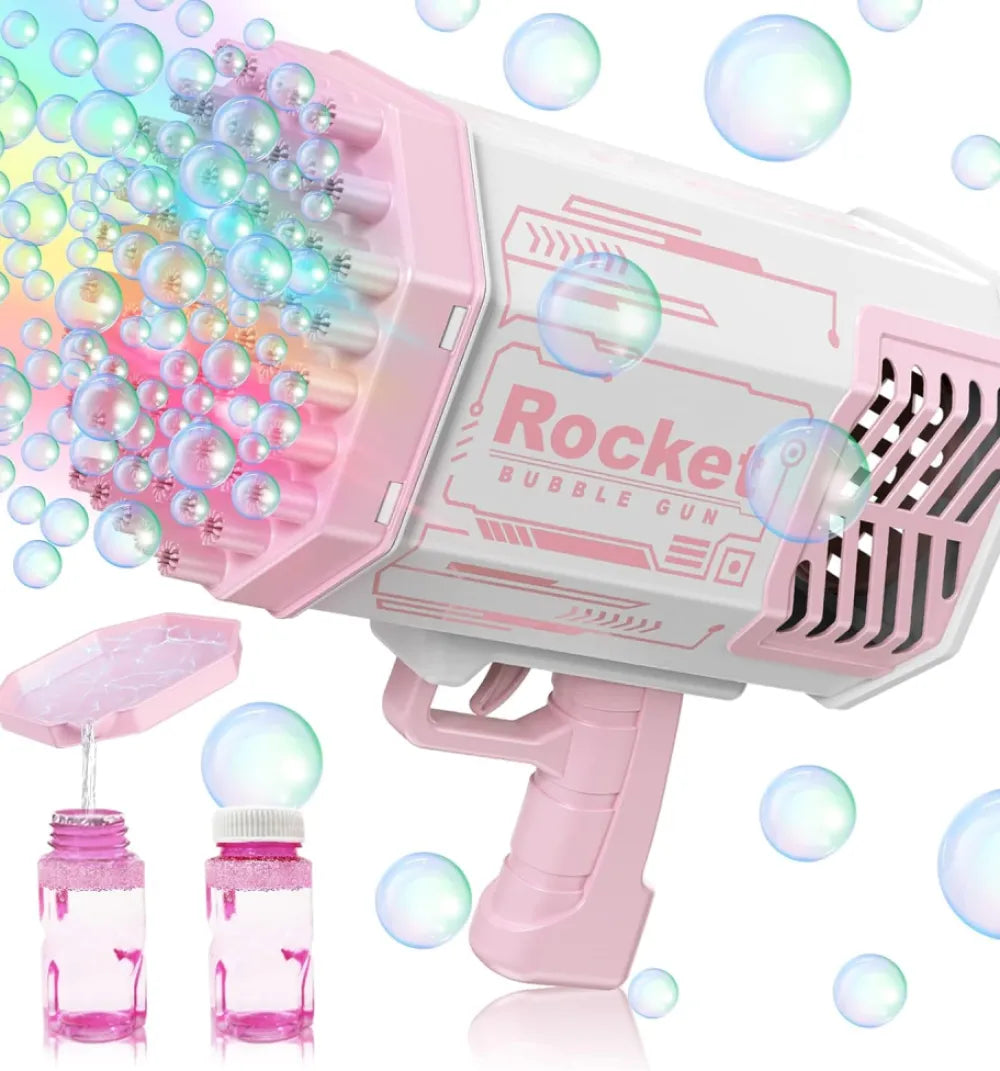 Pistola de Burbujas Eléctrica 88 Hoyos – ¡Diversión Sin Fin para Tus Fiestas!