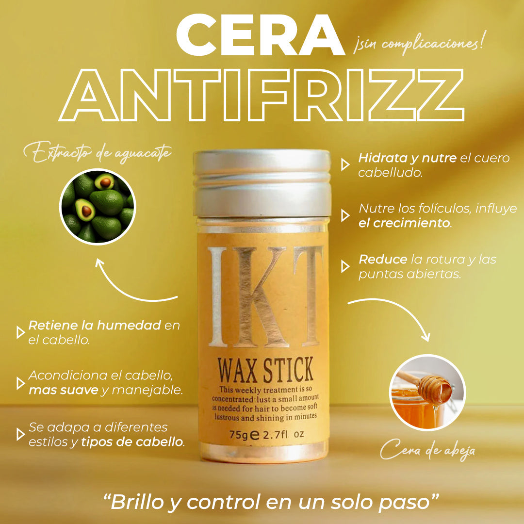 IKT Cera Capilar Fórmula Profesional en Barra 75g
