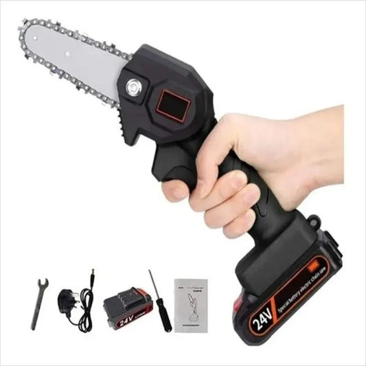 Mini Motosierra de Mano Portátil