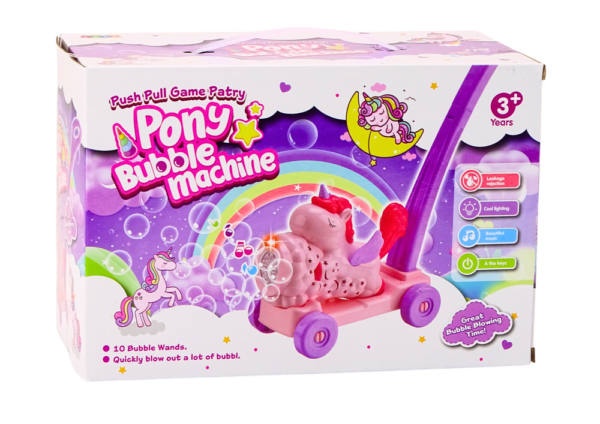 Pony Burbujeante – ¡Diversión Mágica para Niños!