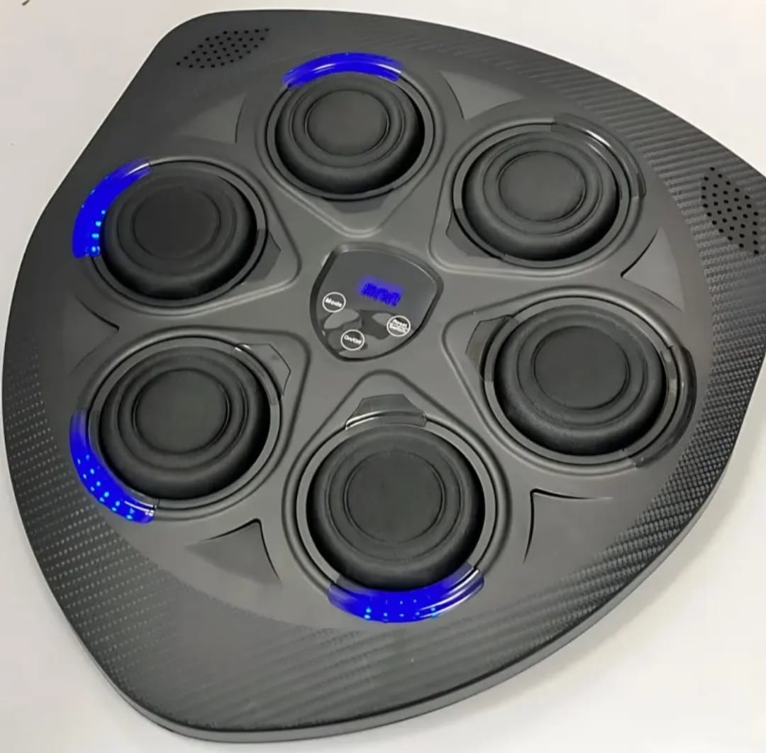Máquina de Boxeo Musical con Luz LED - Entrenador de Pared #10