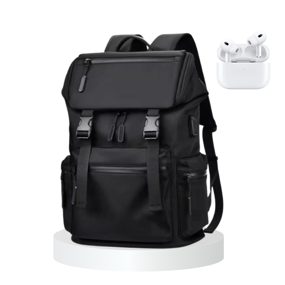 COMBO MORRAL ULTRA FINO + AIRPODS PRO 2 – ¡Estilo y Tecnología en Uno!