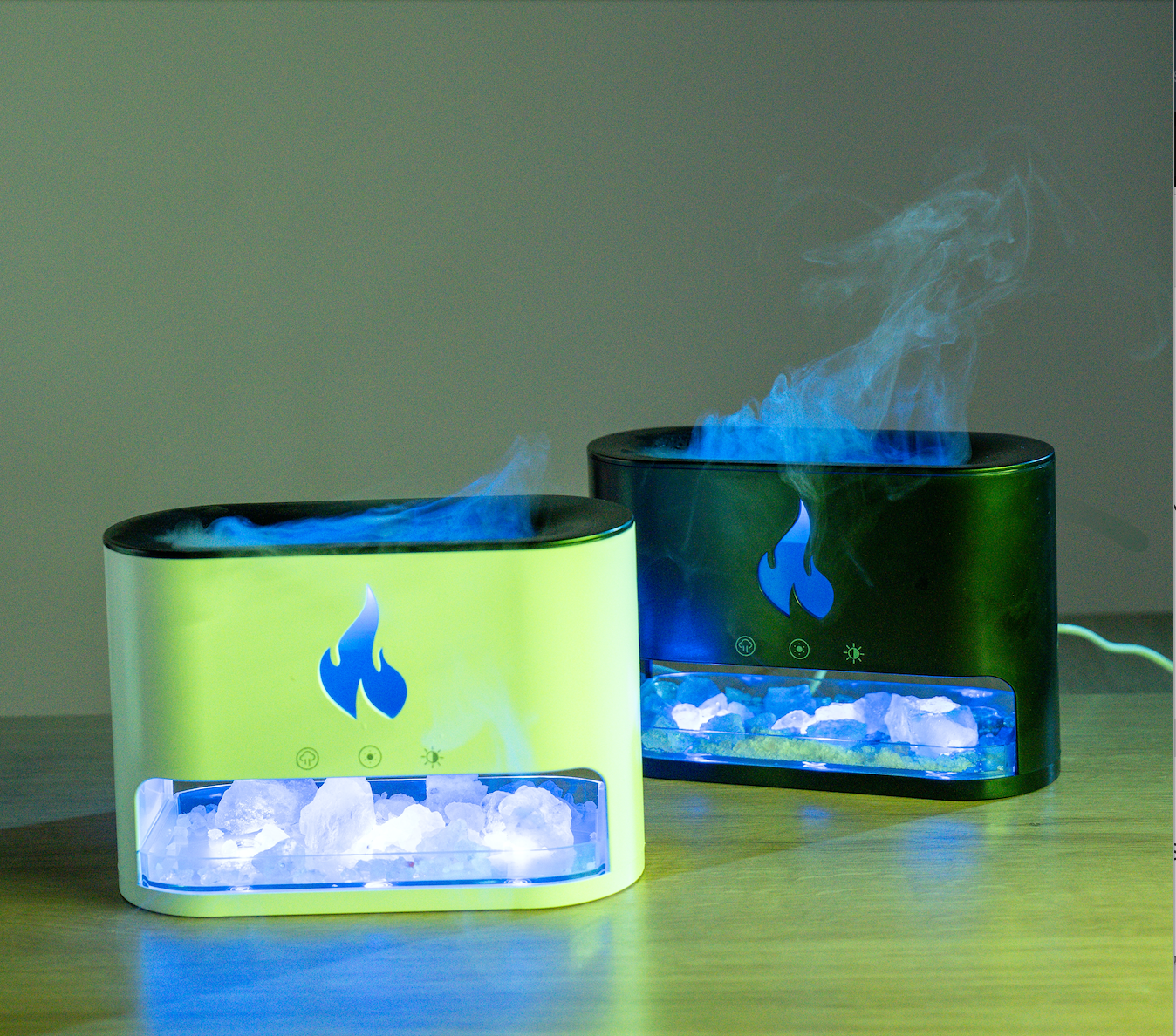 Humidificador Difusor Chimenea Llama – Aromaterapia Elegante y Relajante