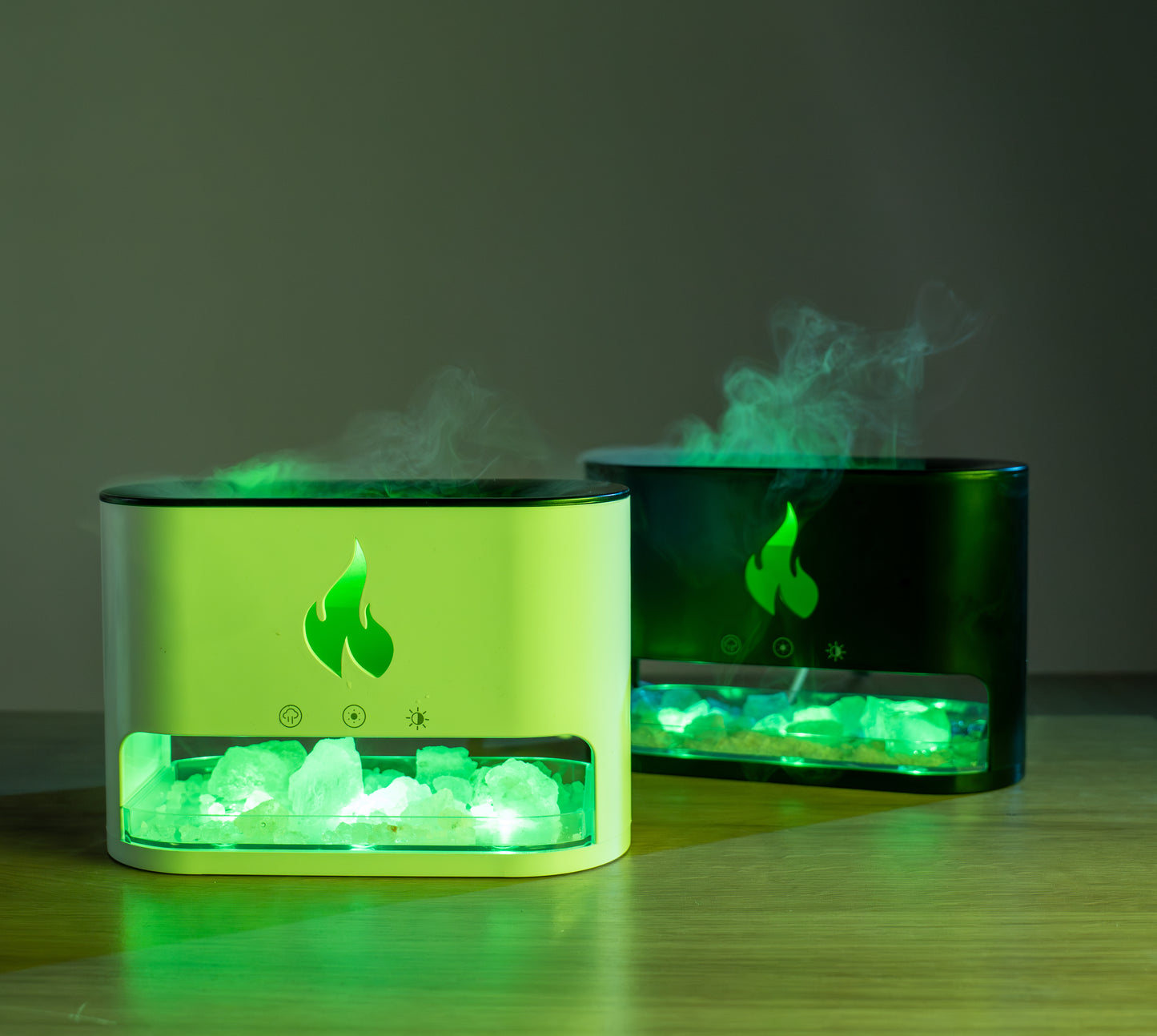 Humidificador Difusor Chimenea Llama – Aromaterapia Elegante y Relajante