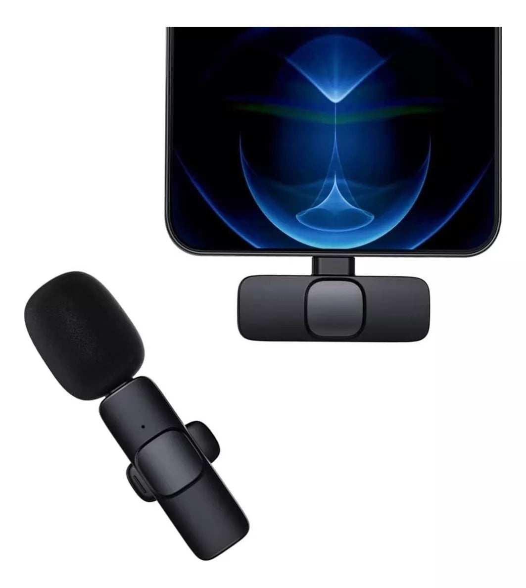 Micrófono K9 Inalámbrico – ¡La Libertad de Grabar y Transmitir Tu Voz en Cualquier Lugar!