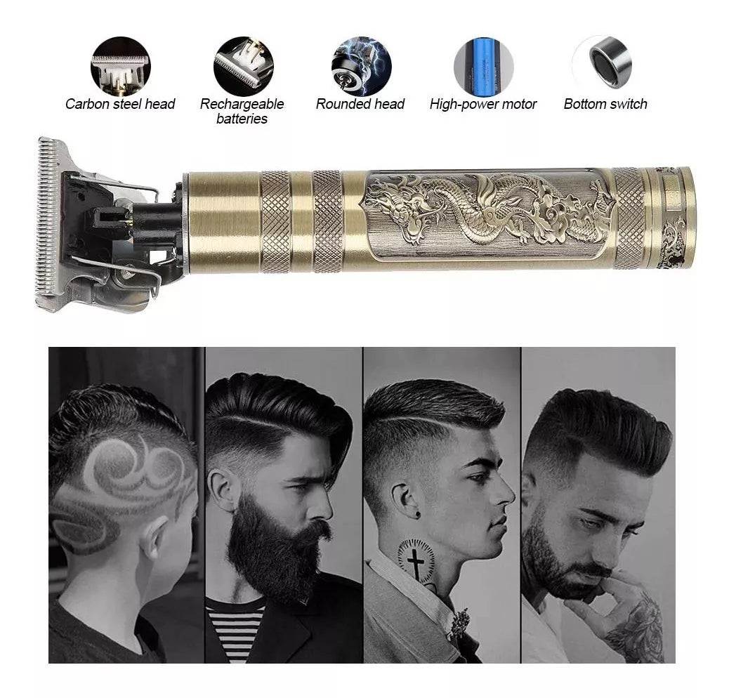 Patillera Peluquera Barbera: Recargable Profesional