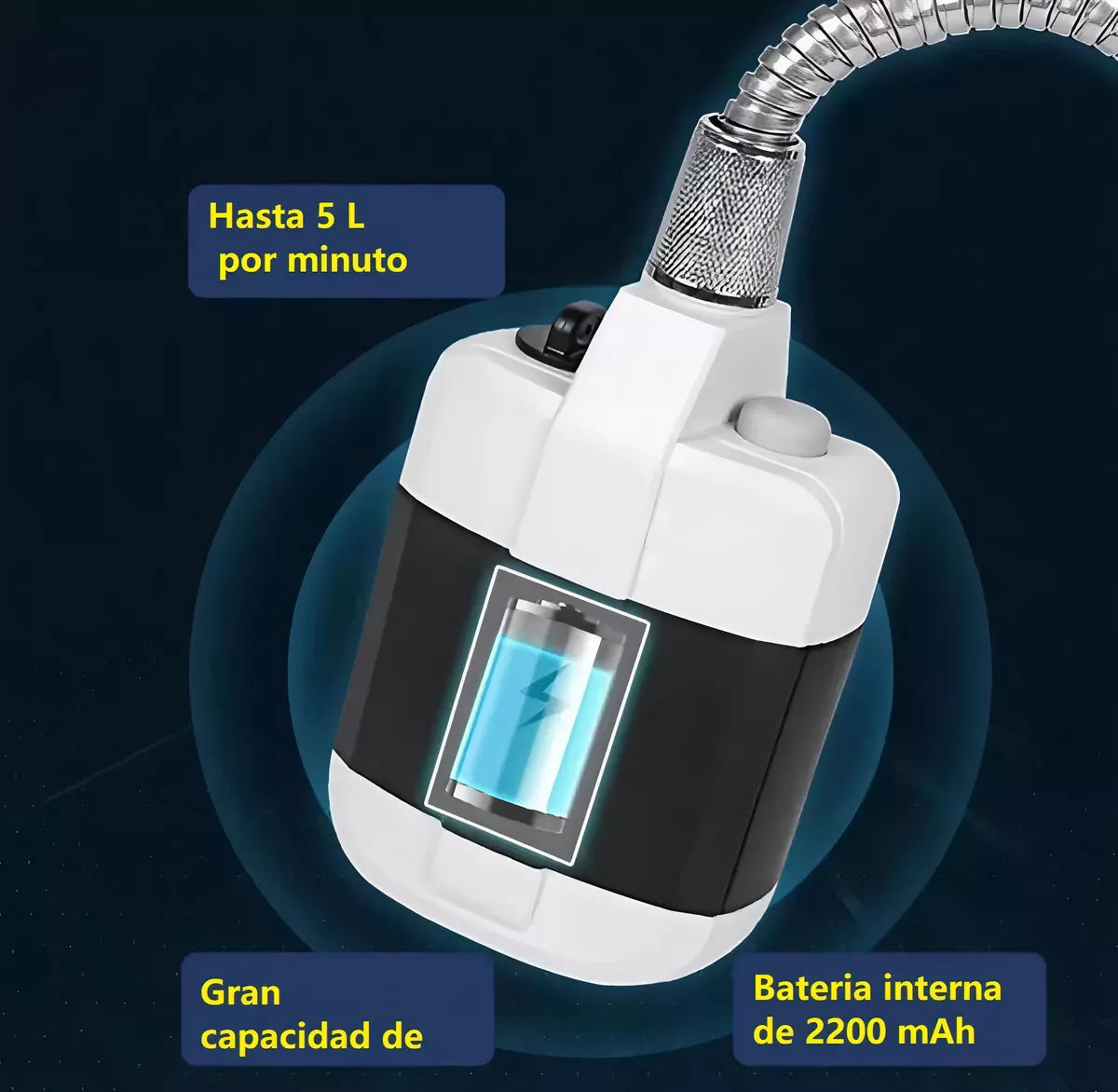 Ducha Portátil Ligera KE-801