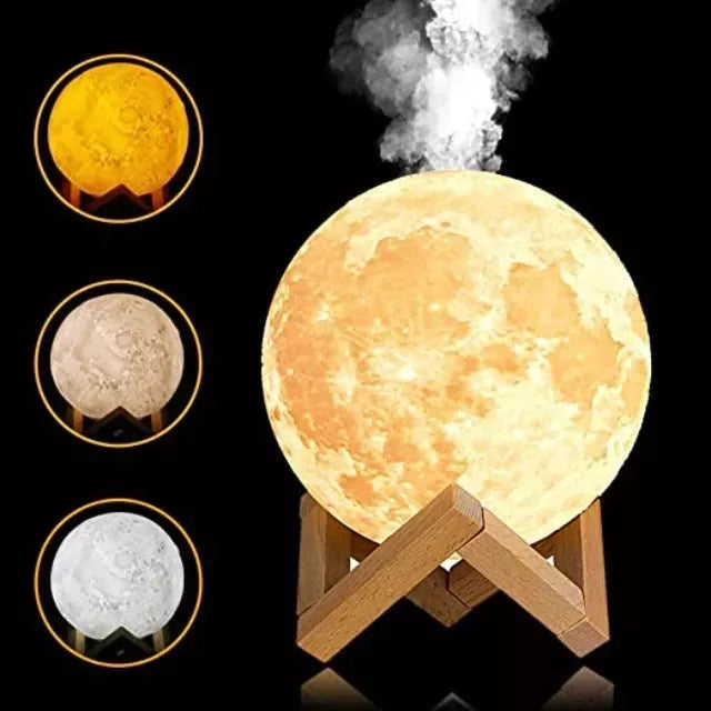 Lámpara Luna Recargable – Iluminación Mágica para Tu Hogar