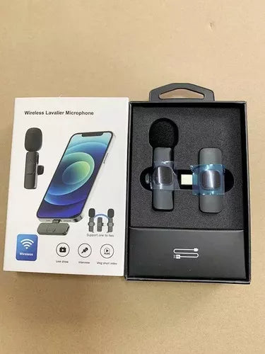 Micrófono K9 Inalámbrico – ¡La Libertad de Grabar y Transmitir Tu Voz en Cualquier Lugar!