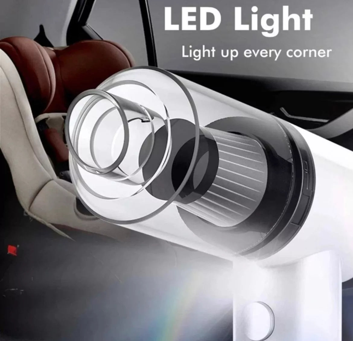 Aspiradora Carro Recargable 4 EN 1 - Limpieza Eficiente y Sin Esfuerzo