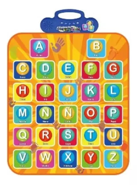 Tapete Didáctico ABC Magic para Niños – Aprendizaje Divertido y Colorido