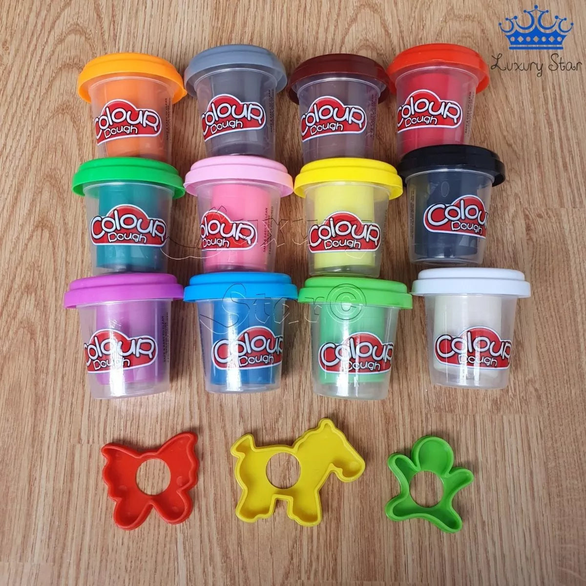 Set de 12 Plastilinas Colour Dough – ¡Desata tu Creatividad!