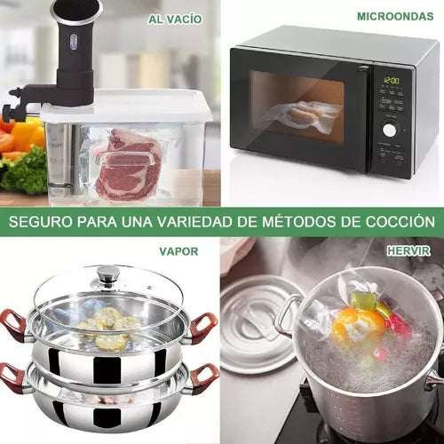 Bolsas para Sellado al Vacío - 100 Unidades