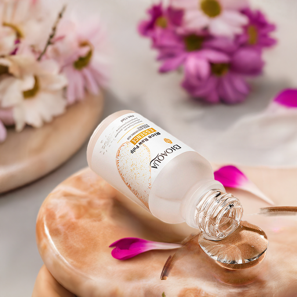 BIOAQUA Serum Iluminador y Hidratante con Agua de Arroz